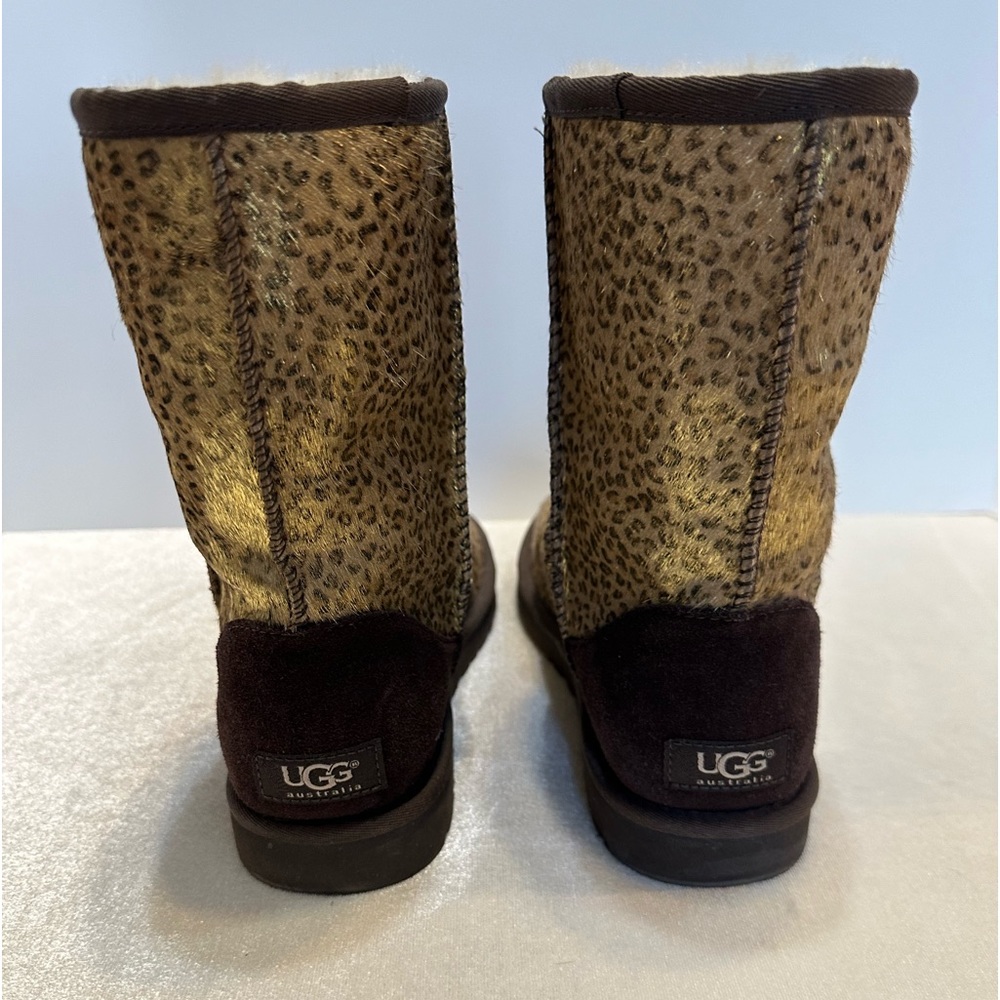 Ugg Boots Leopard Print Euc - image 4
